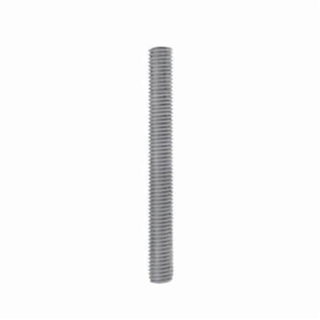 Continuous Threaded Rod, 832, 120 In Oal, Low Carbon Steel, Zinc Plated, 35037 2